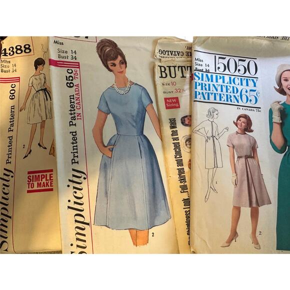 Vintage Sewing Pattern Simplicity, Mccalls, Kwik Sew - Lot Of 50+ (Lot 1) - Picture 3 of 3